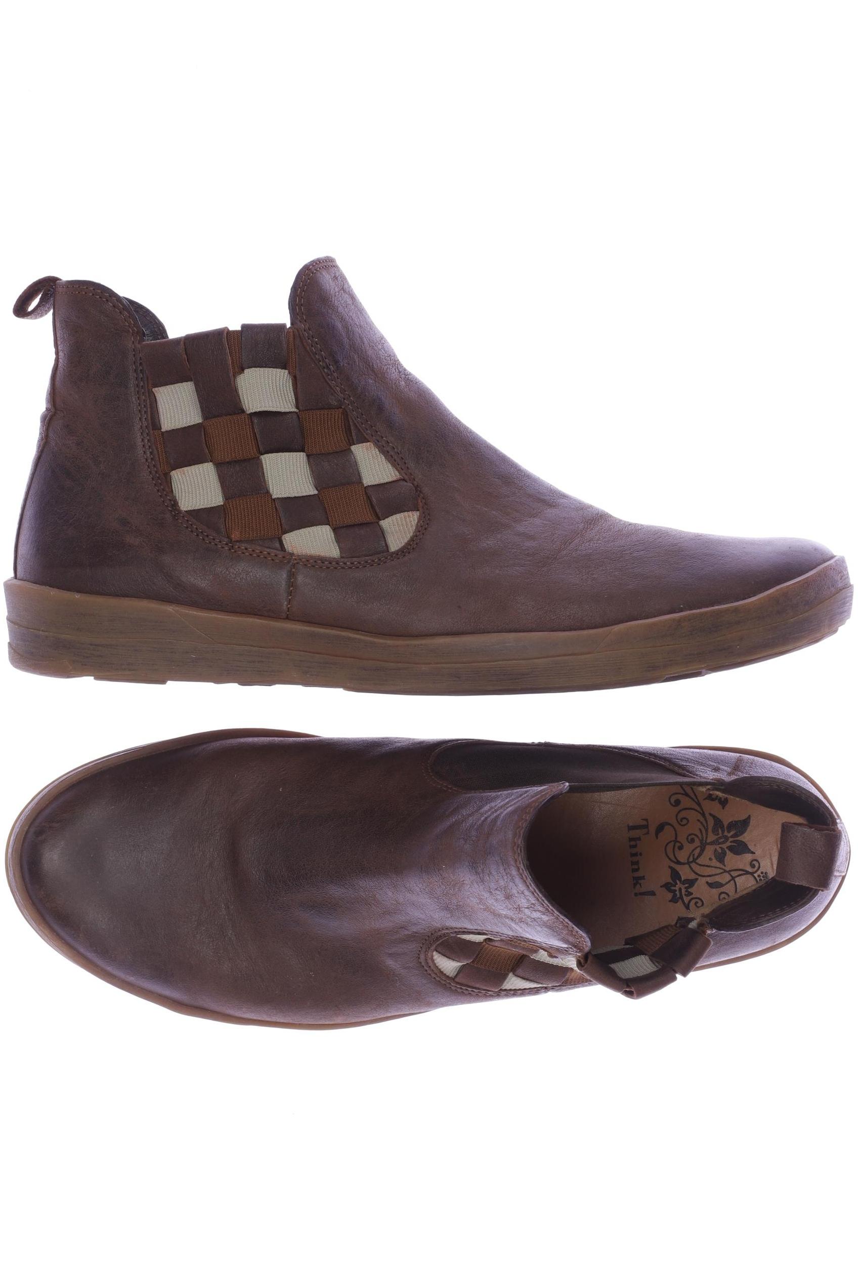 

Think! Damen Stiefelette, braun, Gr. 40