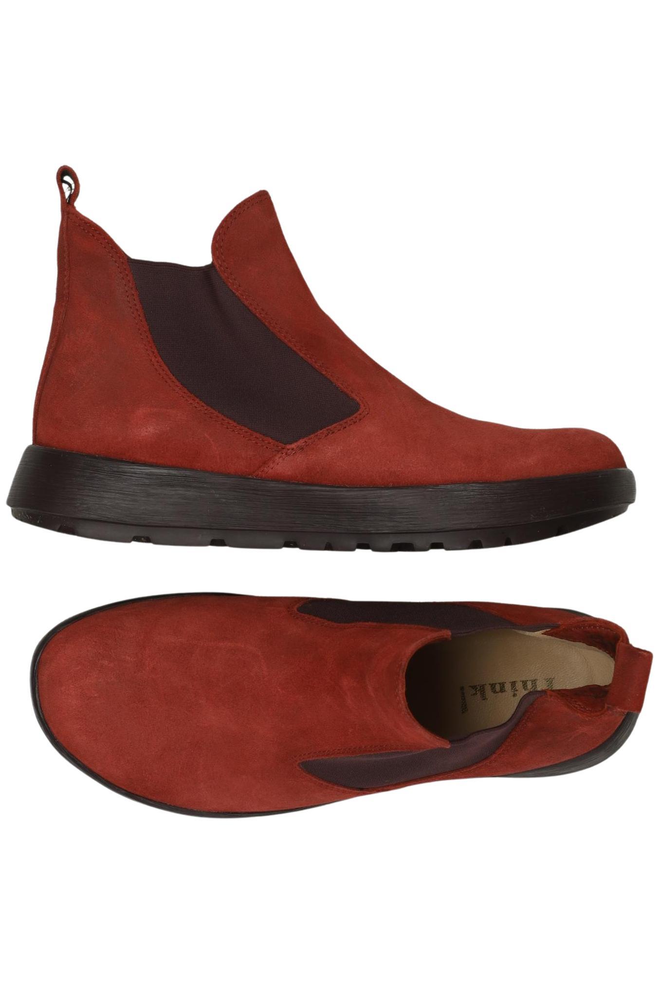 

Think! Damen Stiefelette, rot, Gr. 38