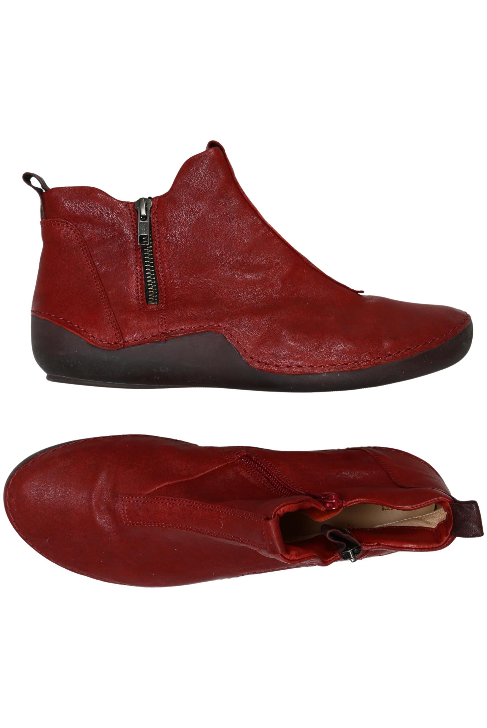 

Think! Damen Stiefelette, rot, Gr. 41.5