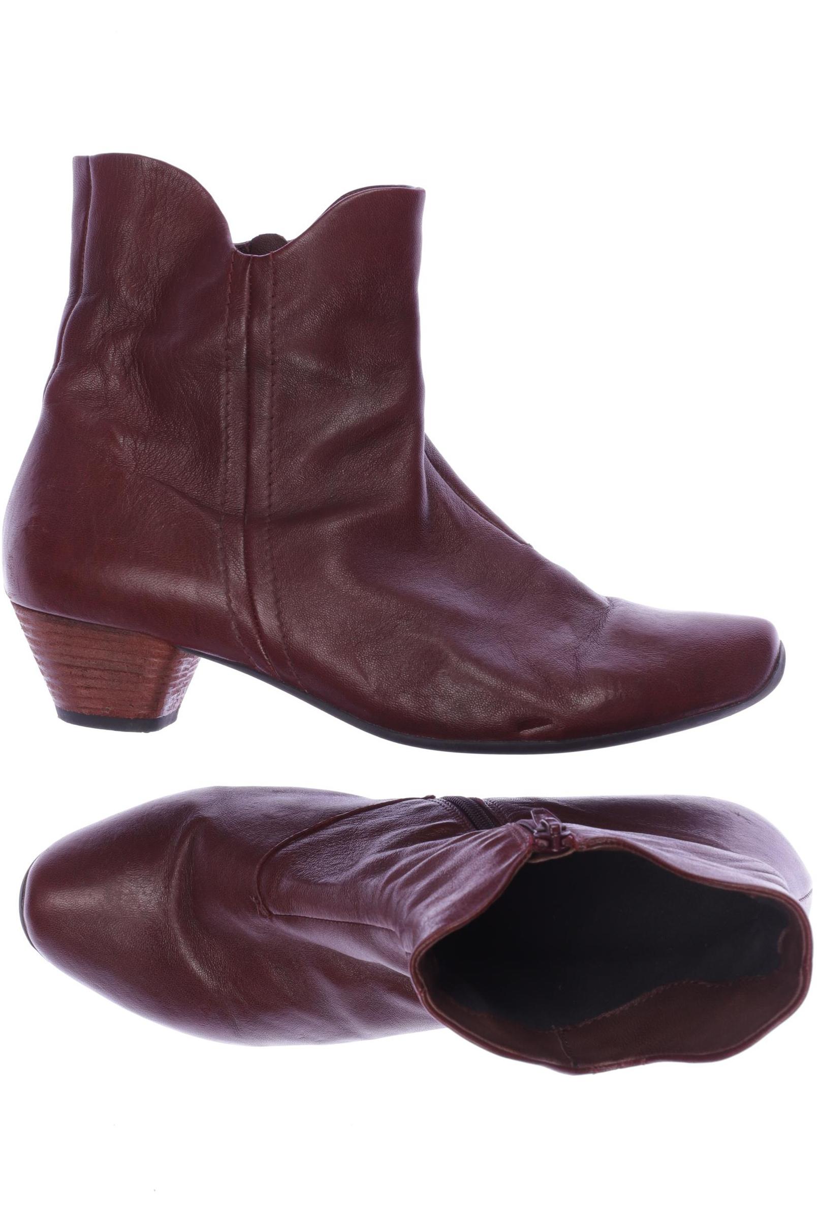

Think! Damen Stiefelette, bordeaux, Gr. 42.5