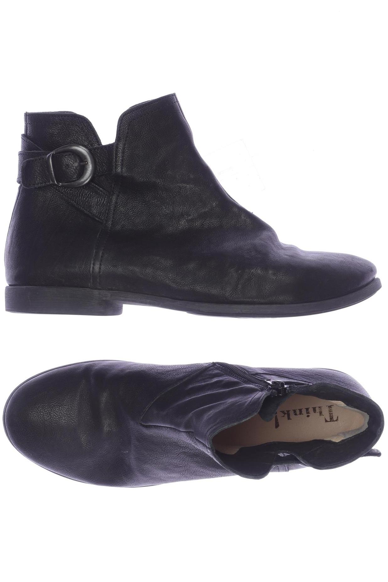 

Think! Damen Stiefelette, schwarz, Gr. 37