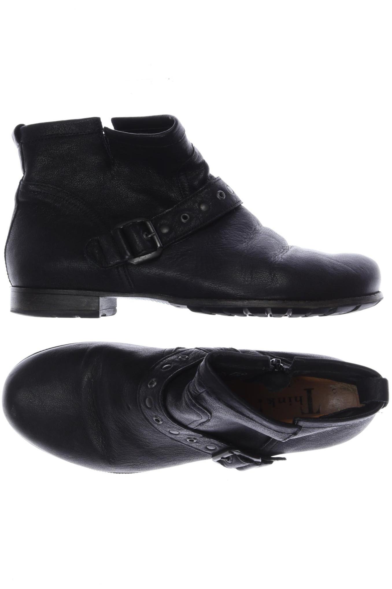 

Think! Damen Stiefelette, schwarz, Gr. 40