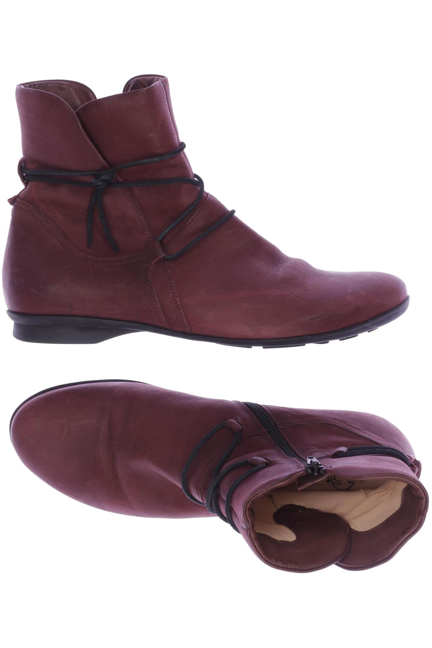 

Think! Damen Stiefelette, bordeaux, Gr. 43