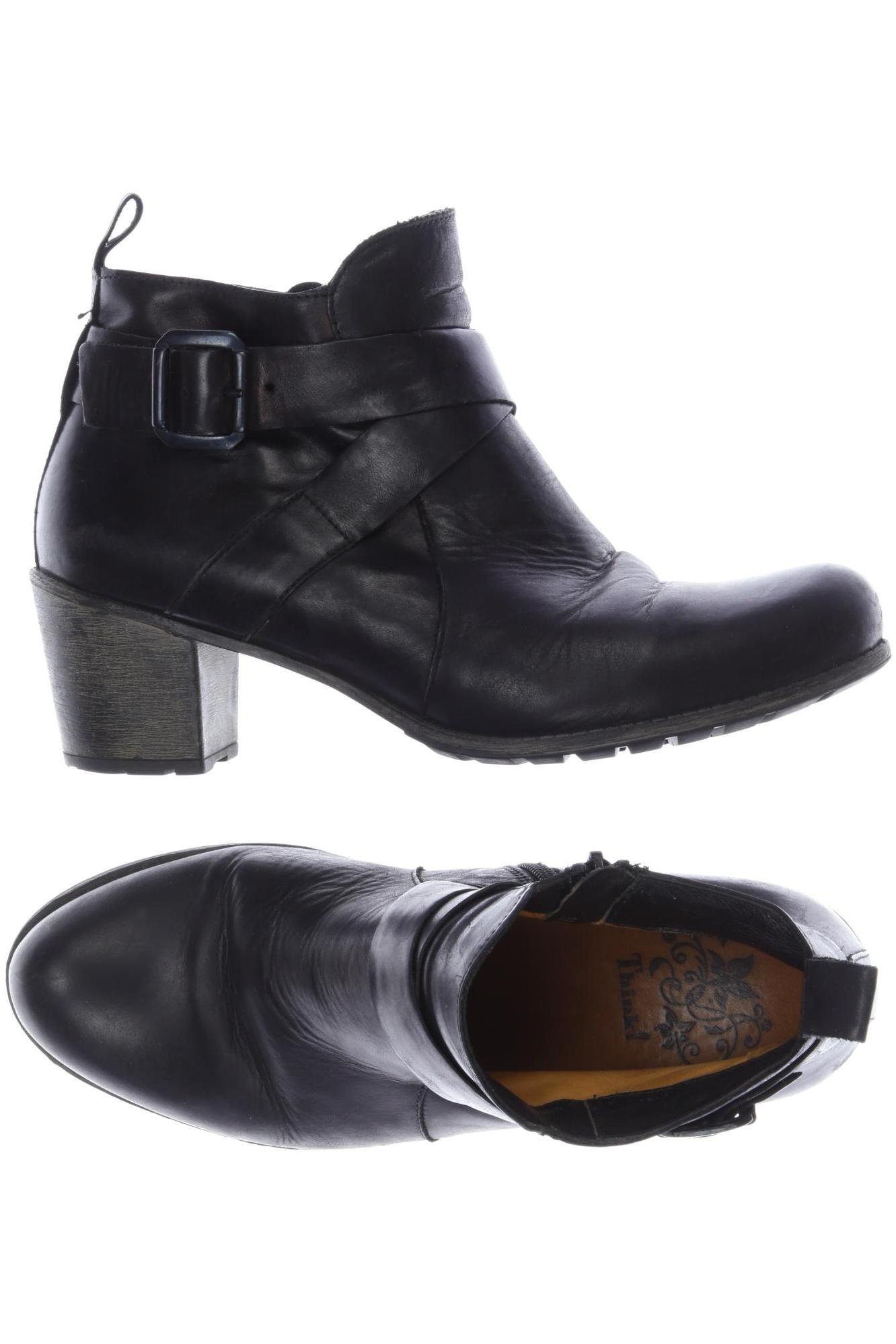 

Think! Damen Stiefelette, schwarz, Gr. 4