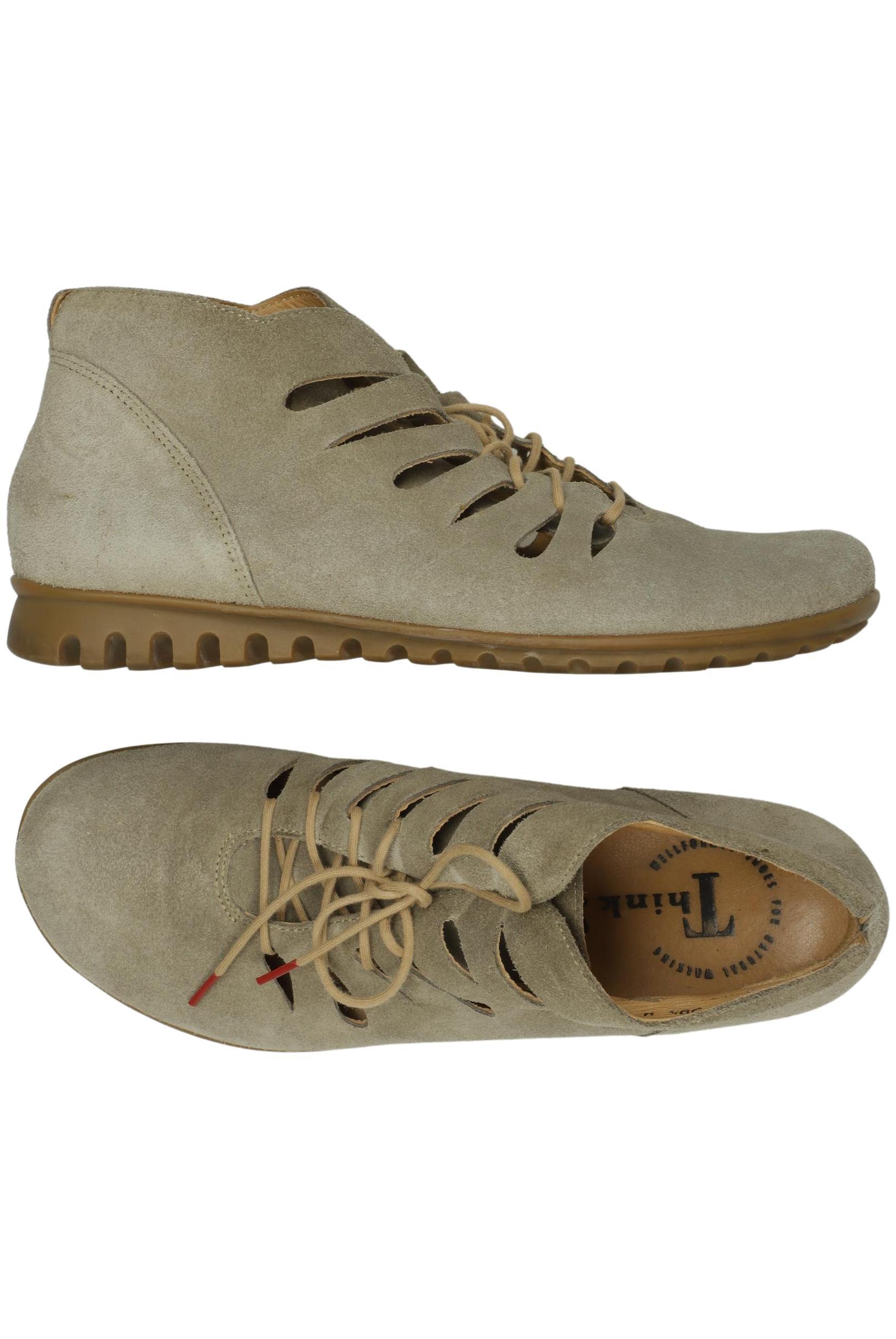 Thumbnail - Think! Damen Stiefelette, beige, Gr. 38.5