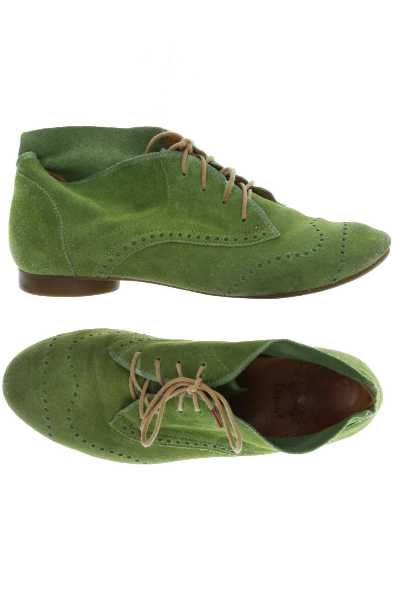 

Think! Damen Stiefelette, grün, Gr. 38