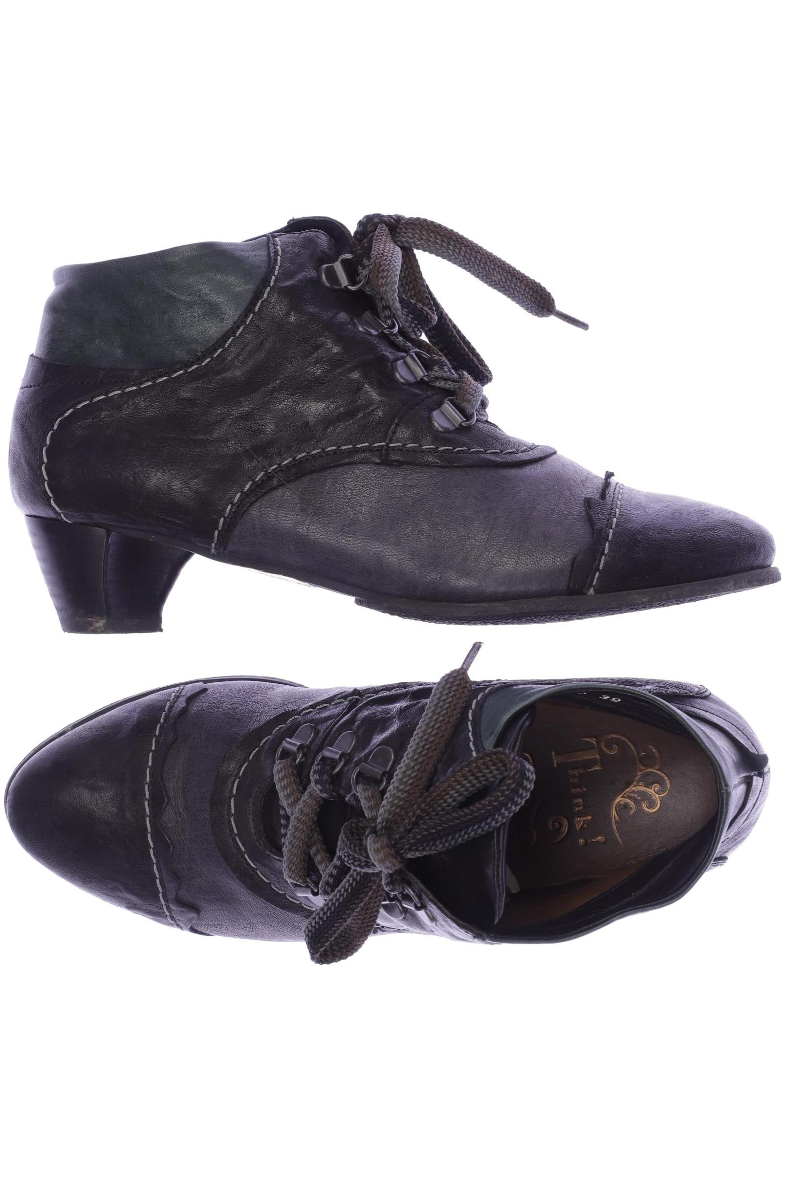 

Think! Damen Stiefelette, schwarz, Gr. 38