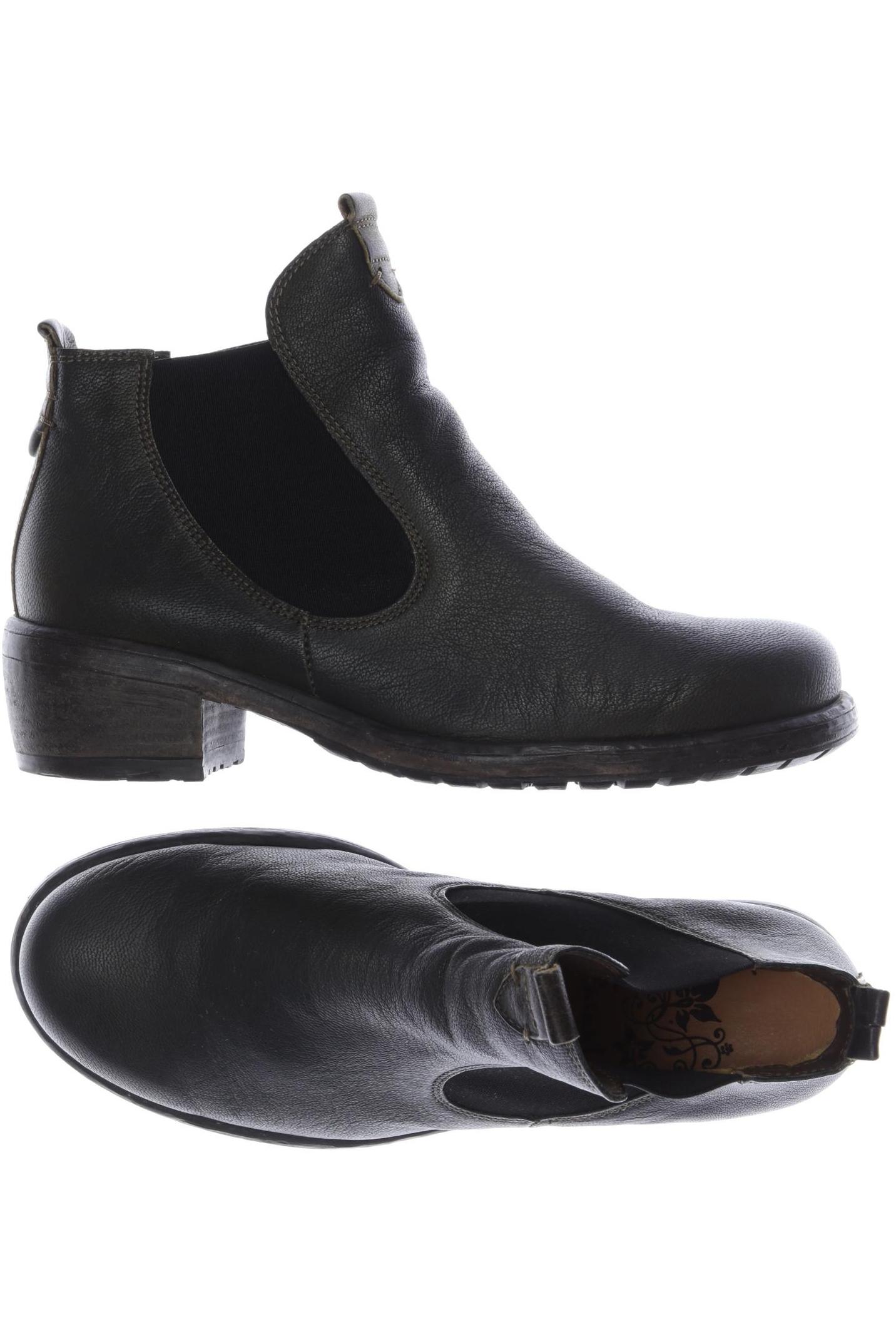 Thumbnail - Think! Damen Stiefelette, grün, Gr. 37