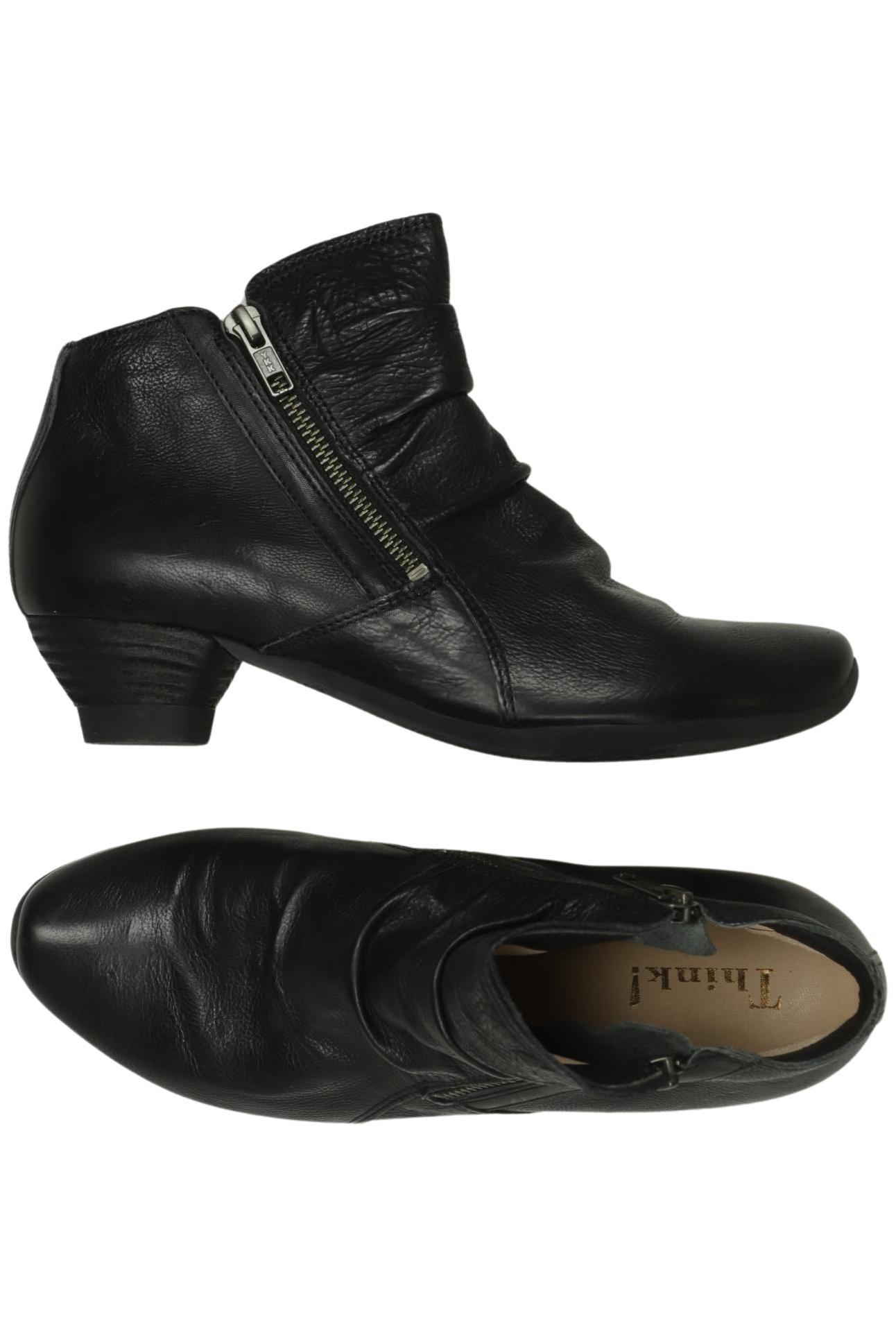 

Think! Damen Stiefelette, schwarz, Gr. 38