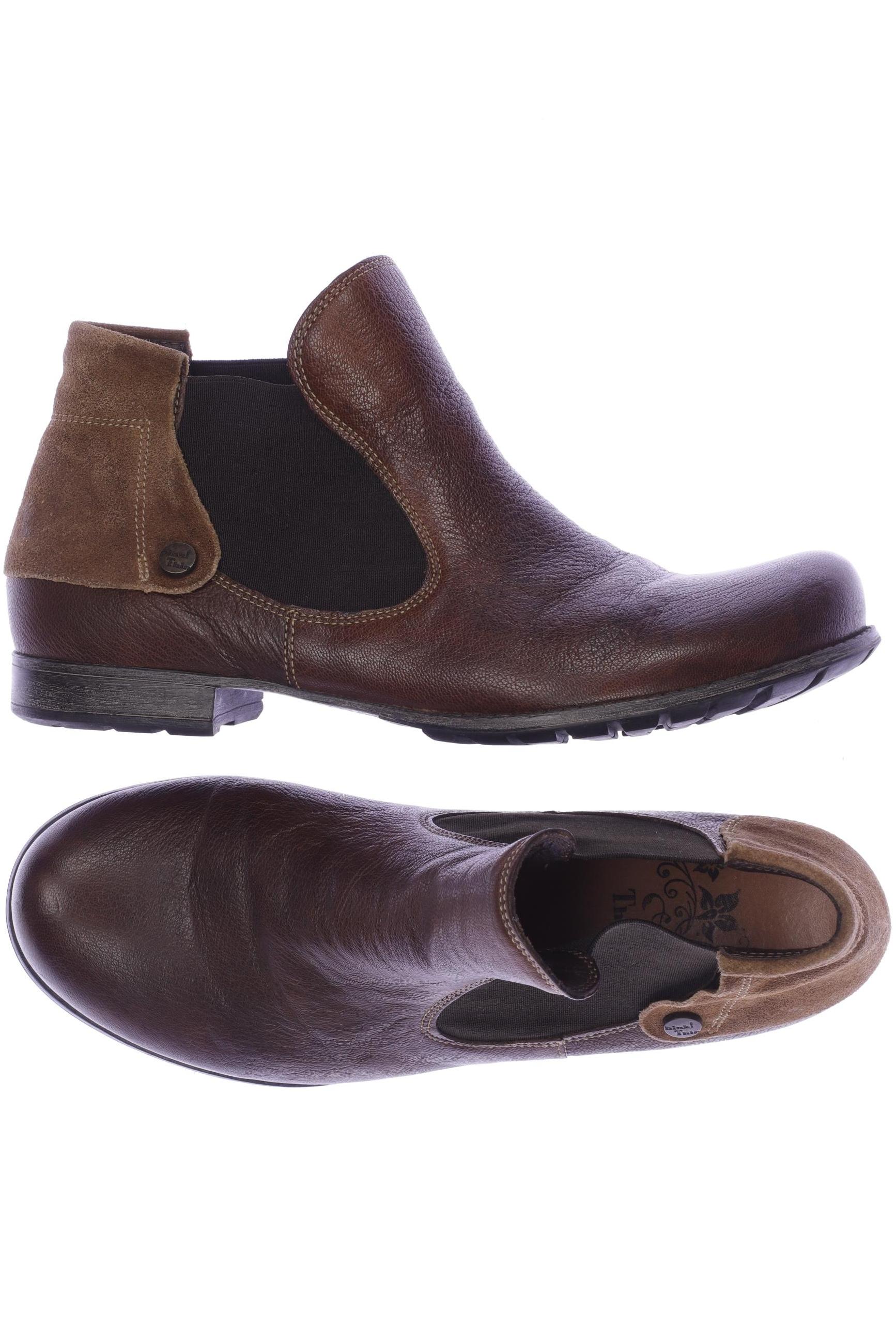 

Think! Damen Stiefelette, braun, Gr. 40
