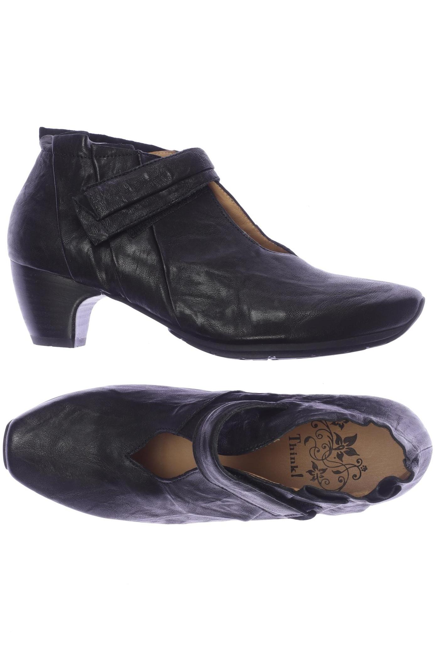 

Think! Damen Stiefelette, schwarz, Gr. 37.5