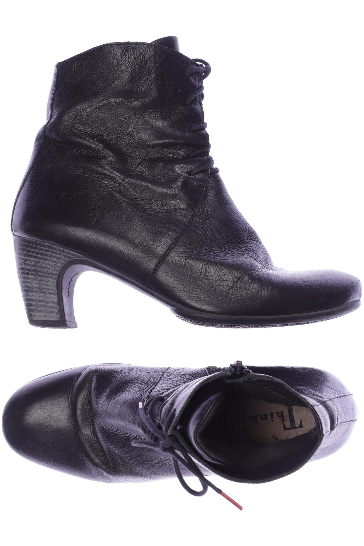 

Think! Damen Stiefelette, schwarz, Gr. 38