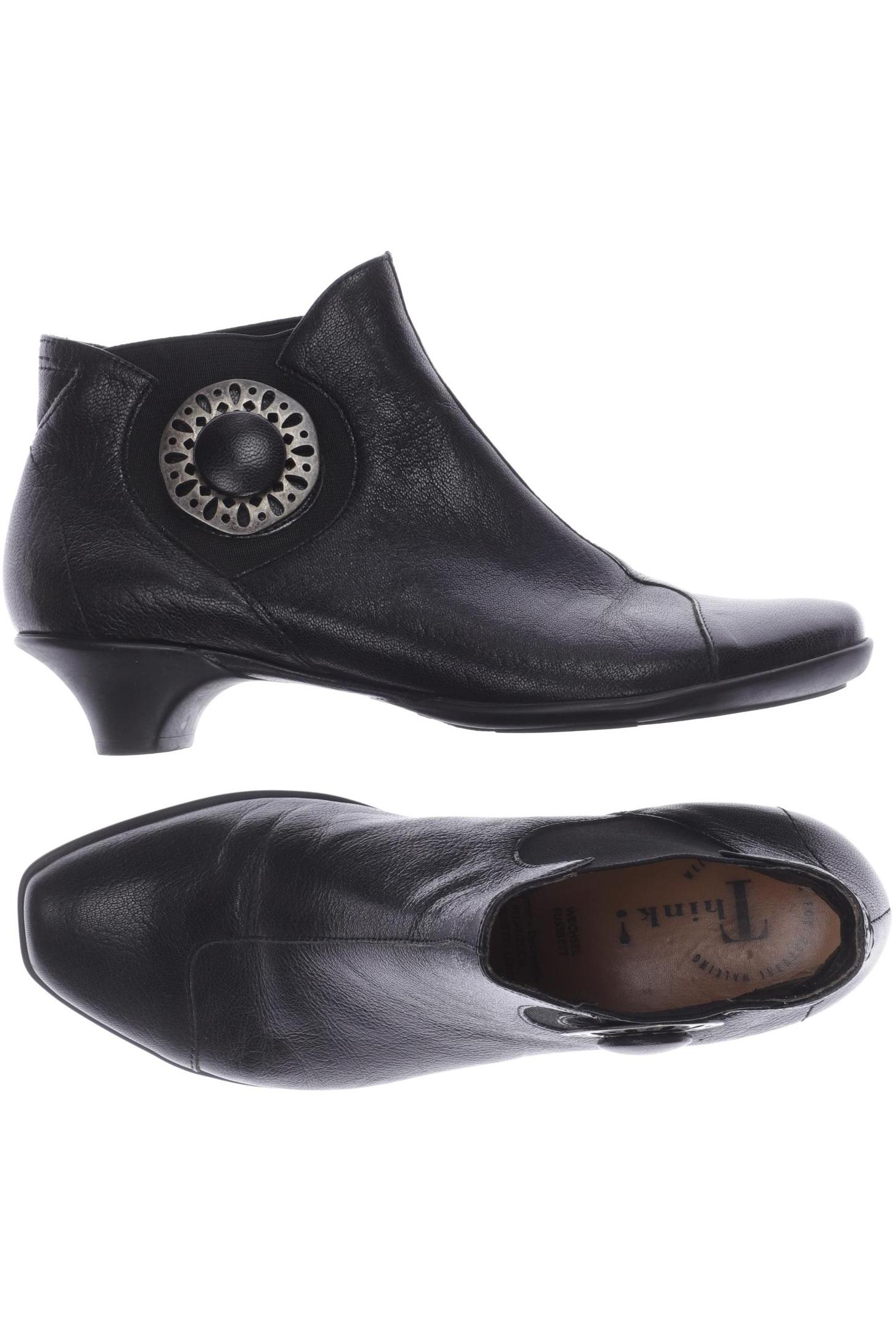 

Think! Damen Stiefelette, schwarz, Gr. 40