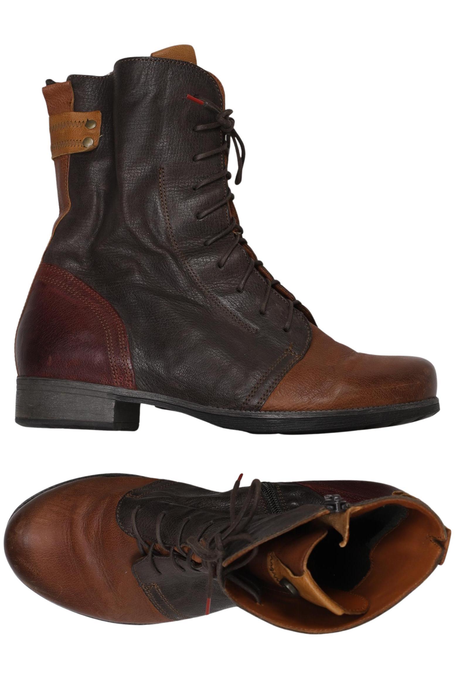 

Think! Damen Stiefelette, braun, Gr. 38.5