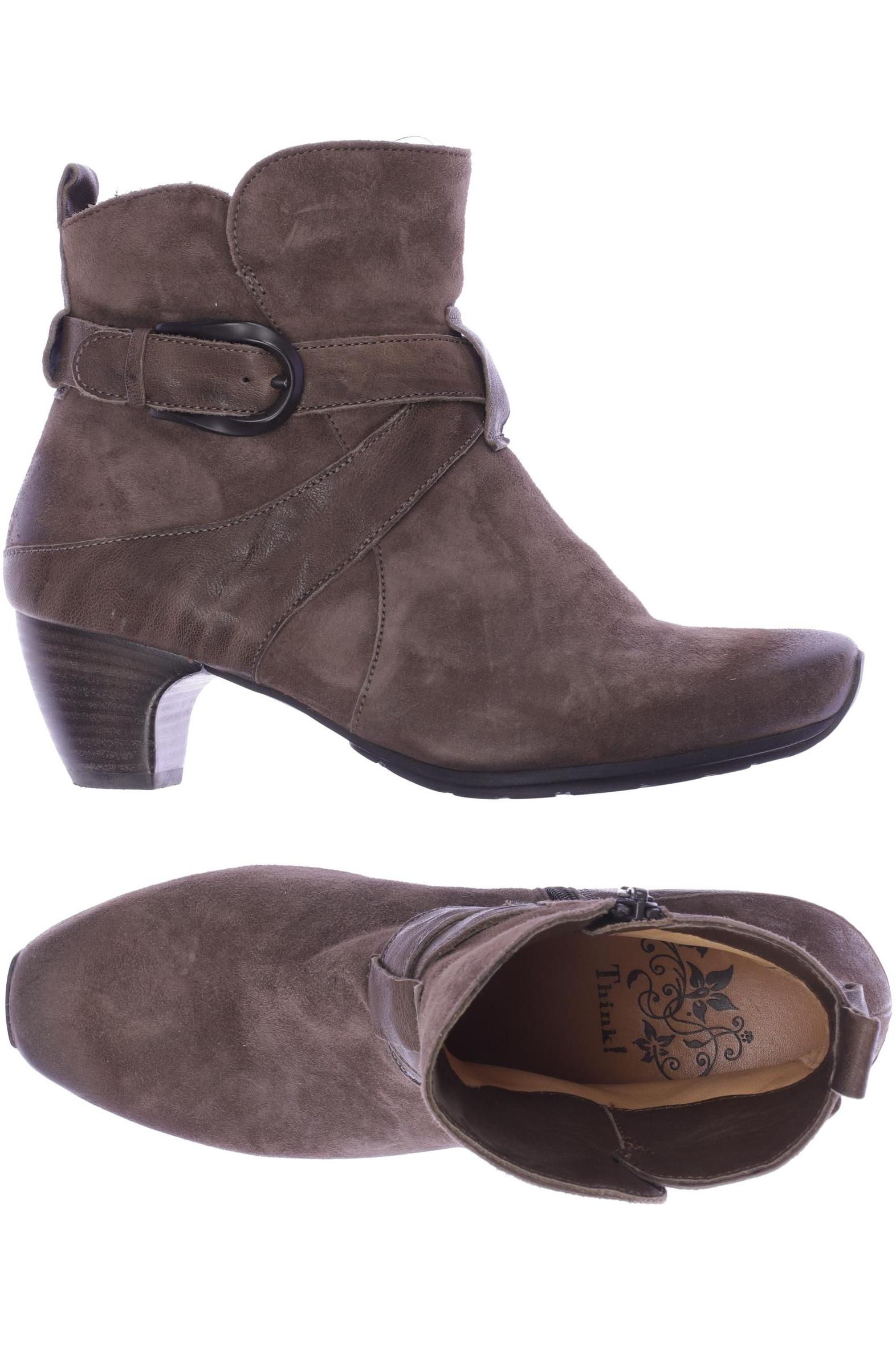 

Think! Damen Stiefelette, braun, Gr. 38.5