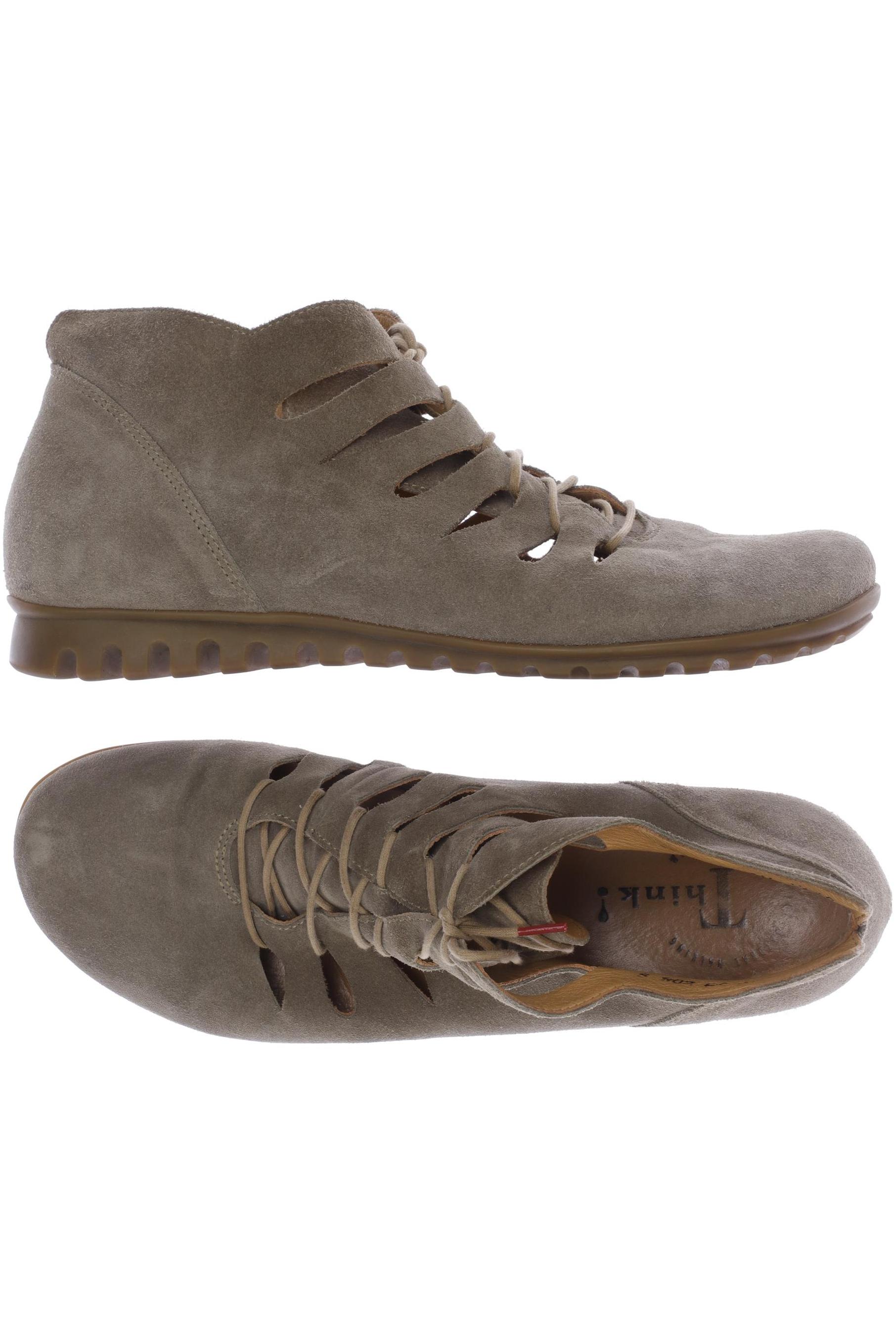 

Think! Damen Stiefelette, beige, Gr. 40.5