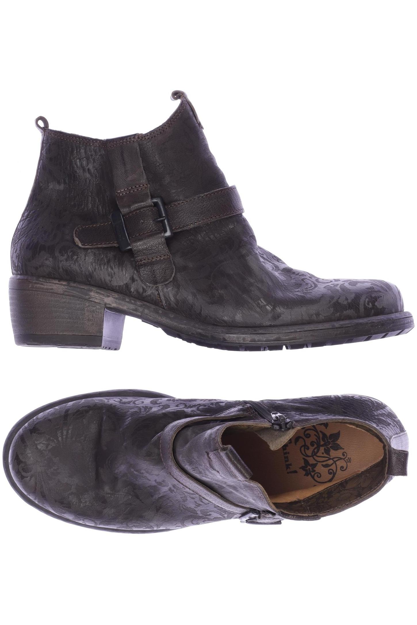 

Think! Damen Stiefelette, braun, Gr. 42