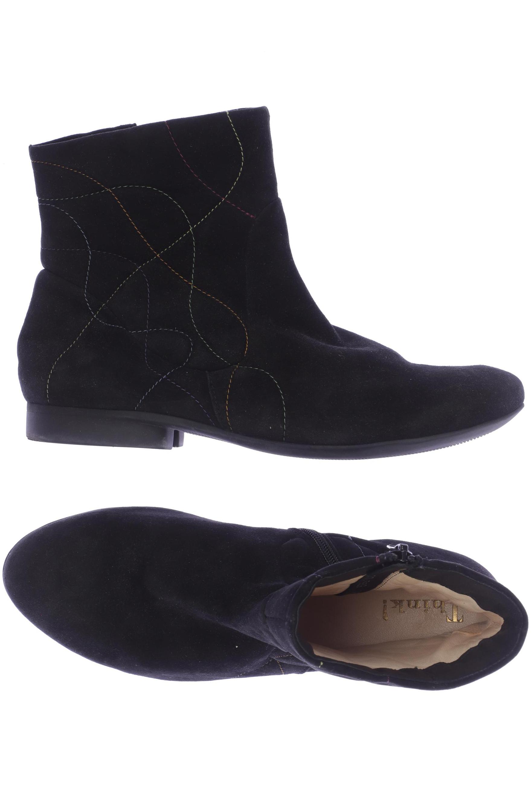 

Think! Damen Stiefelette, schwarz, Gr. 39