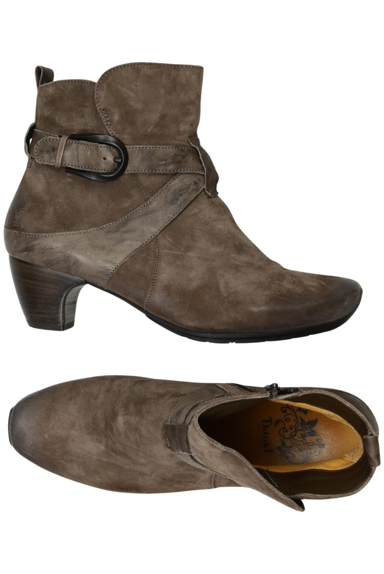 

Think! Damen Stiefelette, braun, Gr. 40.5