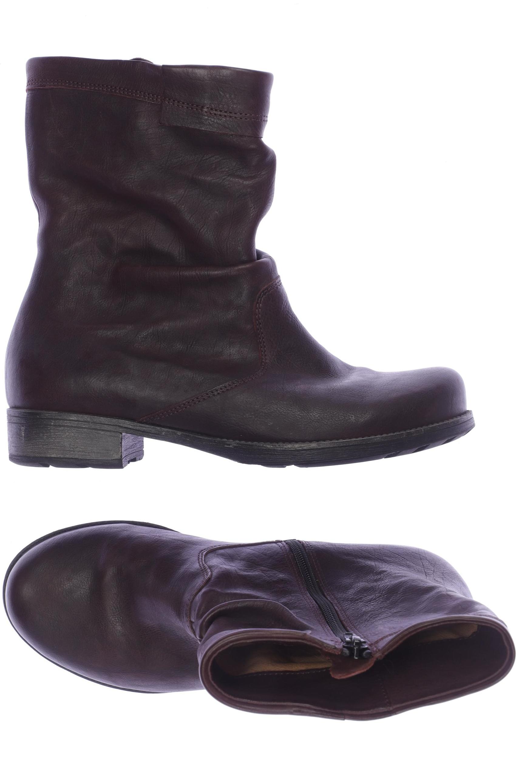 

Think! Damen Stiefelette, bordeaux, Gr. 36