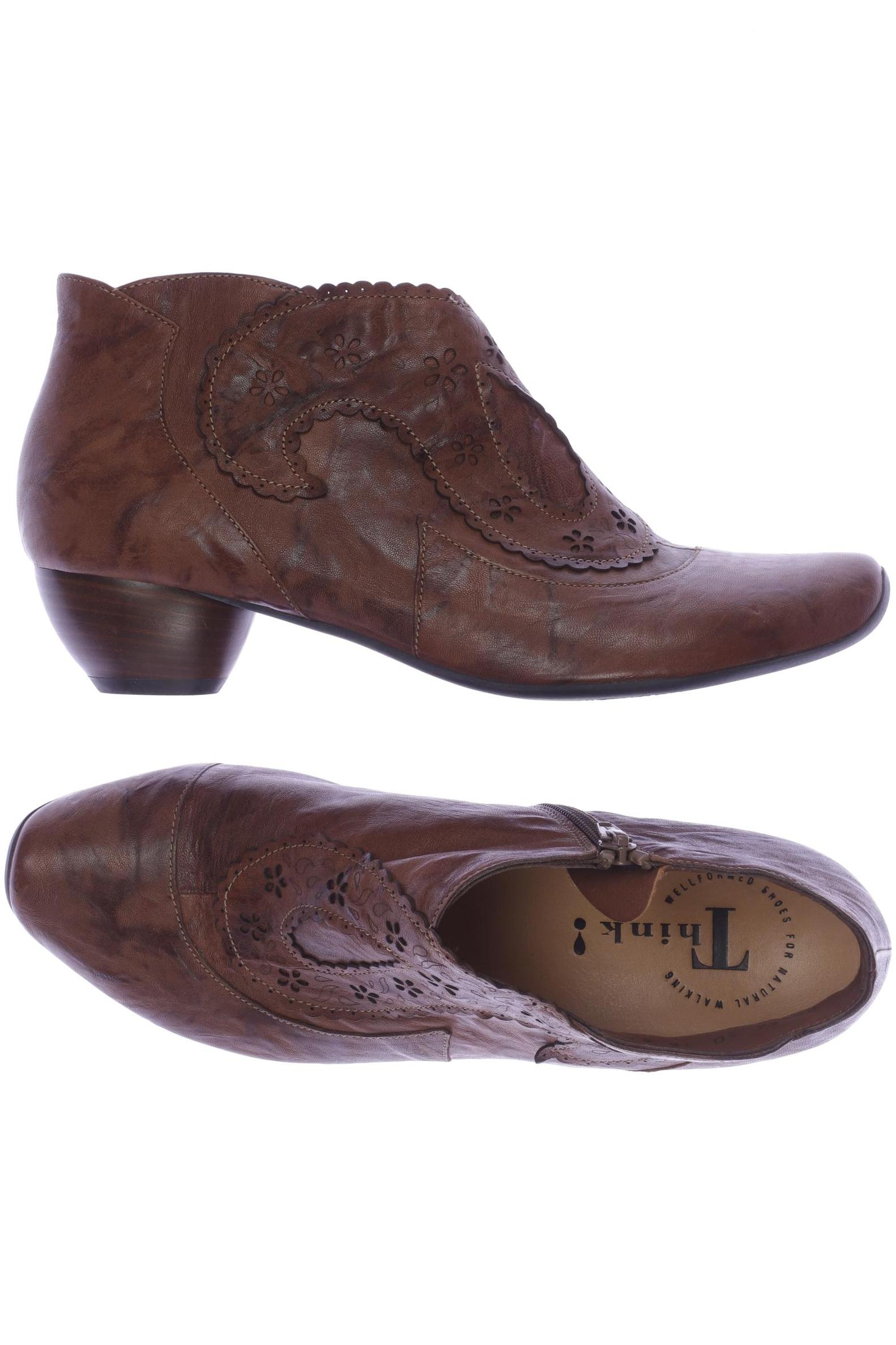 

Think! Damen Stiefelette, braun, Gr. 41