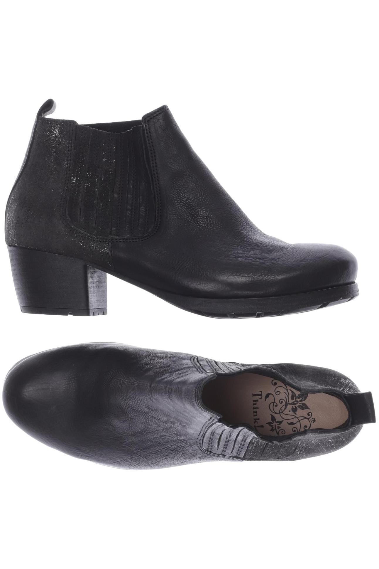 

Think! Damen Stiefelette, schwarz, Gr. 40.5