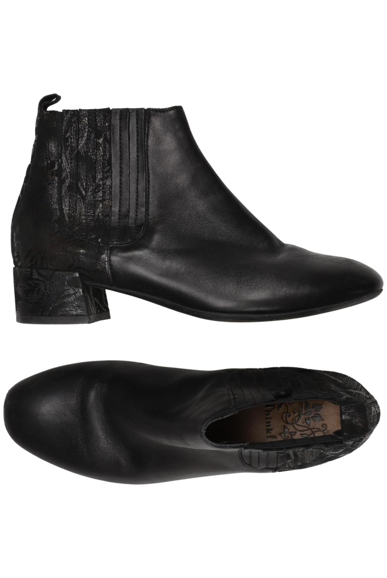 

Think! Damen Stiefelette, schwarz, Gr. 38.5