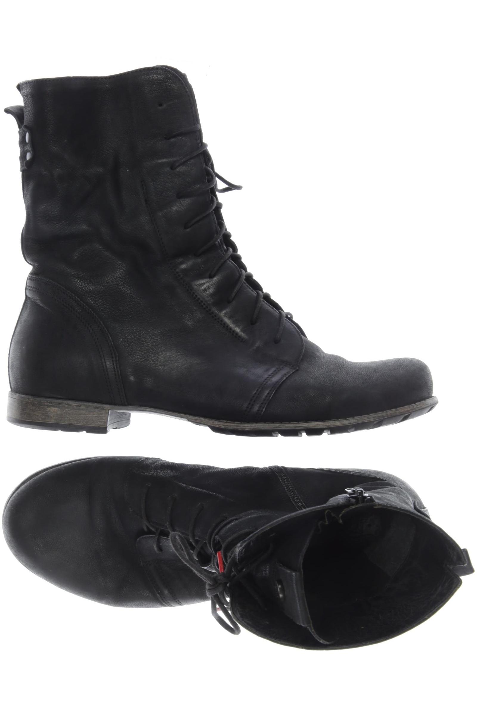 

Think! Damen Stiefelette, schwarz, Gr. 42