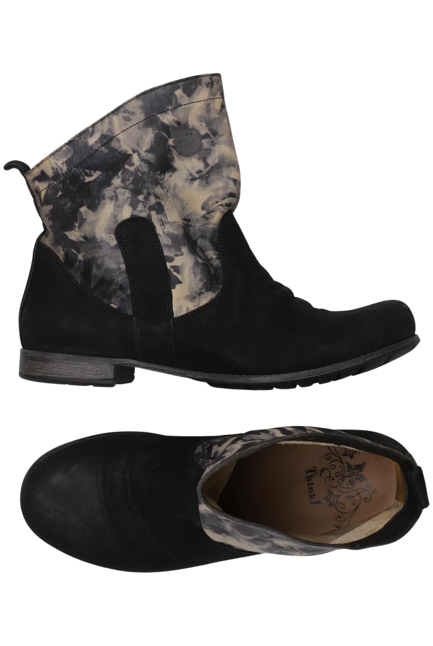 

Think! Damen Stiefelette, schwarz, Gr. 40
