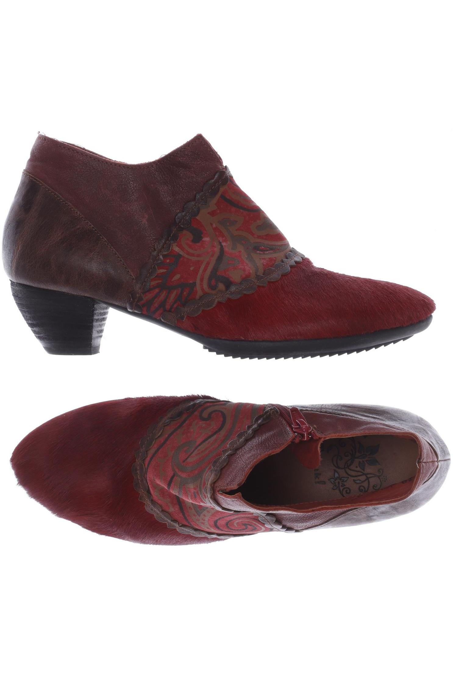 

Think! Damen Stiefelette, bordeaux, Gr. 39