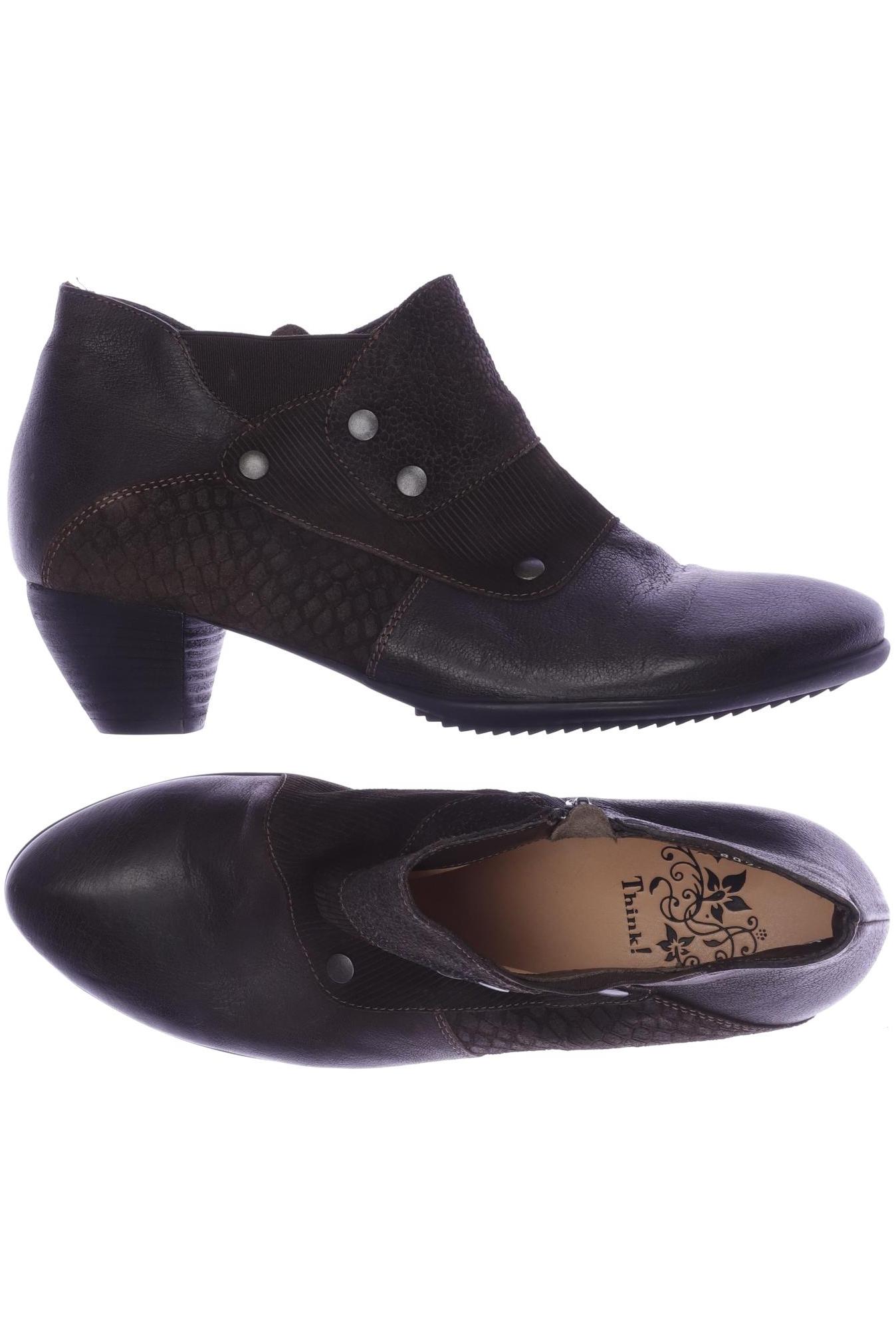 

Think! Damen Stiefelette, braun, Gr. 42