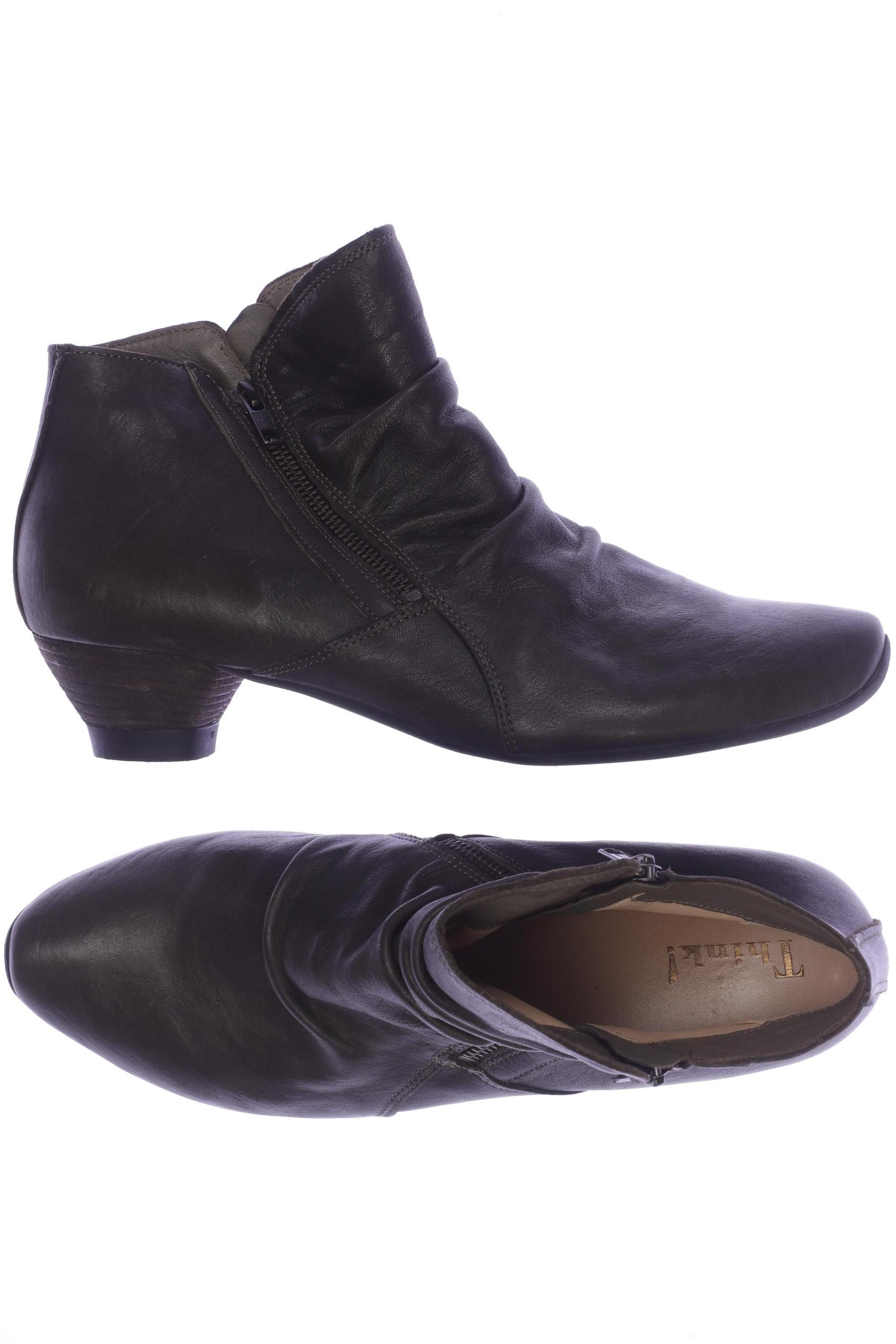 

Think! Damen Stiefelette, braun, Gr. 42.5