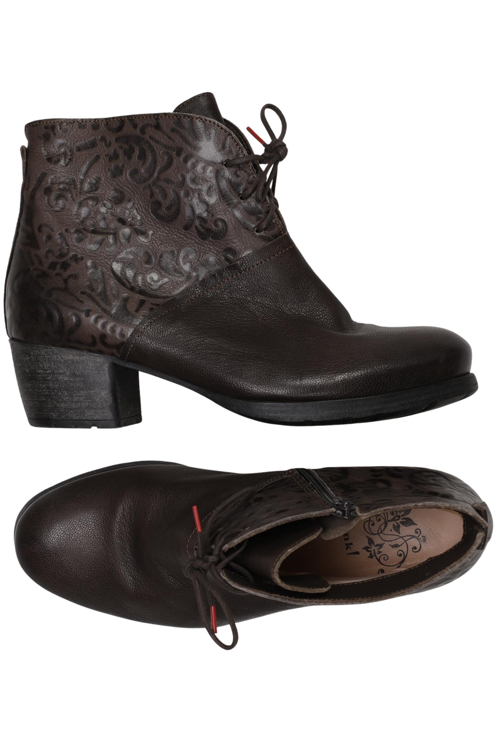 

Think! Damen Stiefelette, braun, Gr. 40