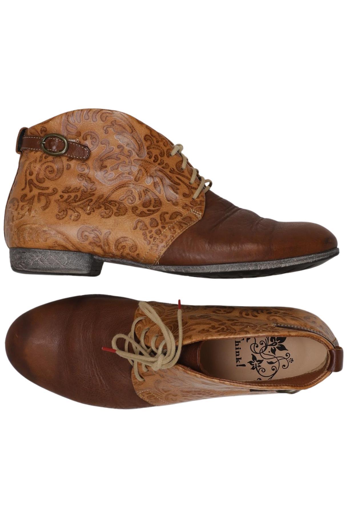 

Think! Damen Stiefelette, braun, Gr. 38