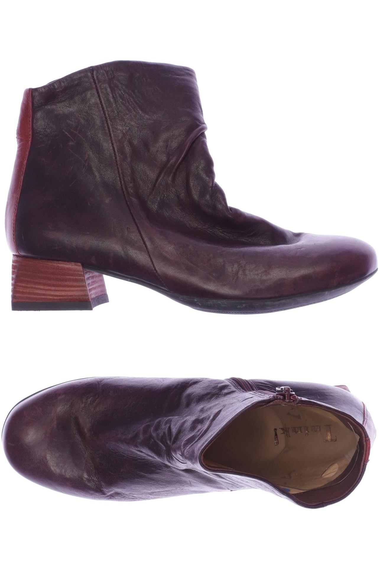 

Think! Damen Stiefelette, bordeaux, Gr. 39