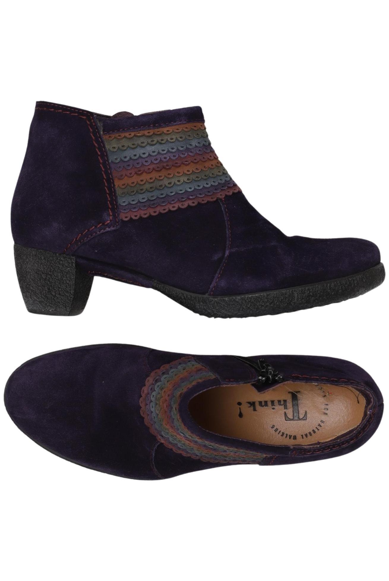 

Think! Damen Stiefelette, flieder, Gr. 37