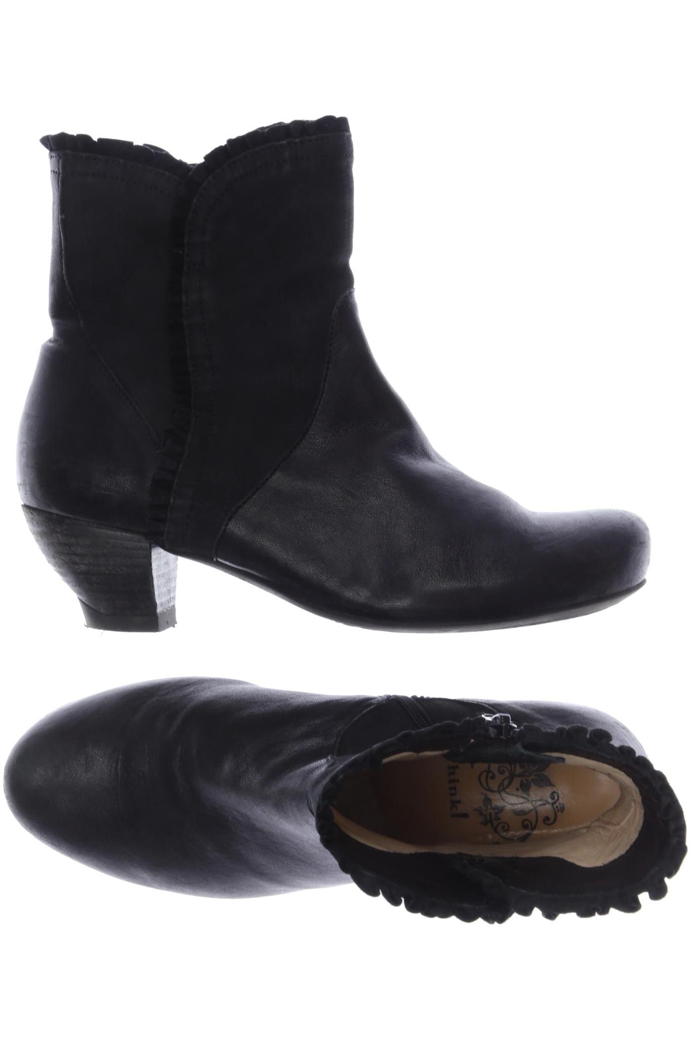 

Think! Damen Stiefelette, schwarz, Gr. 37