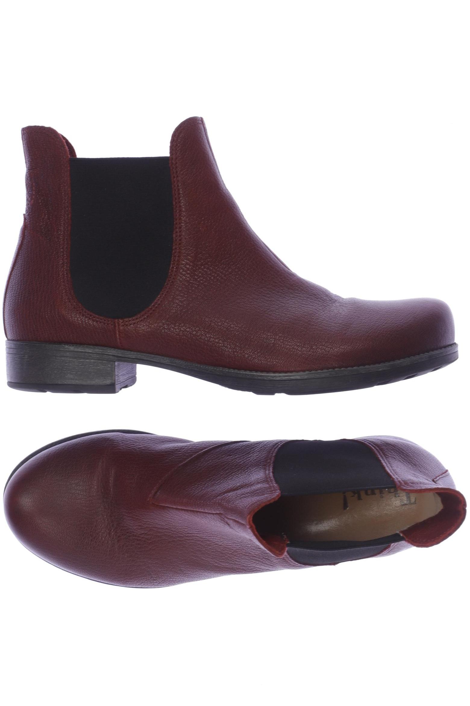 

Think! Damen Stiefelette, bordeaux, Gr. 40