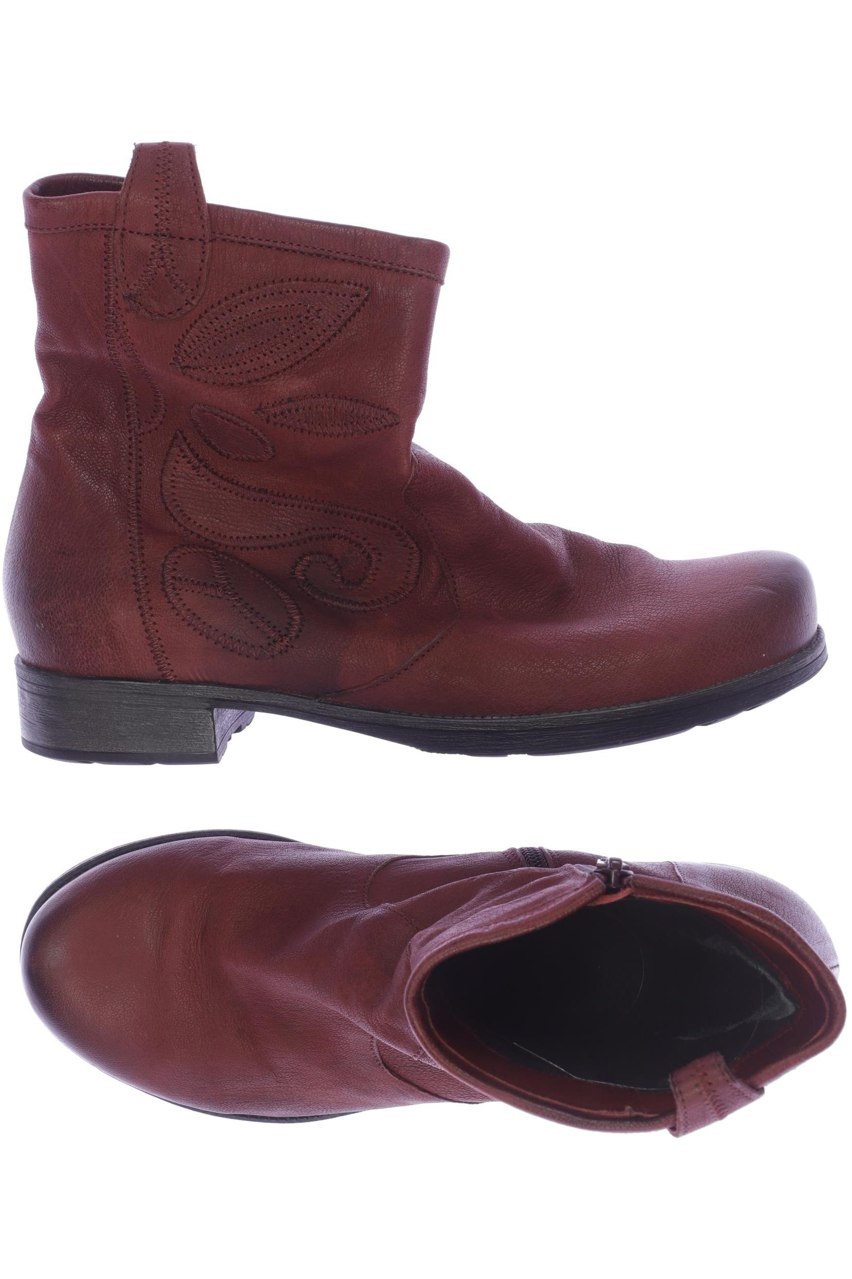 

Think! Damen Stiefelette, bordeaux, Gr. 38