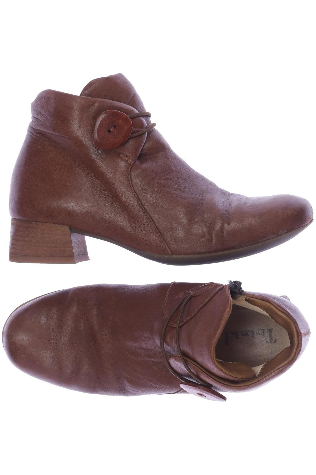 

Think! Damen Stiefelette, braun, Gr. 39.5