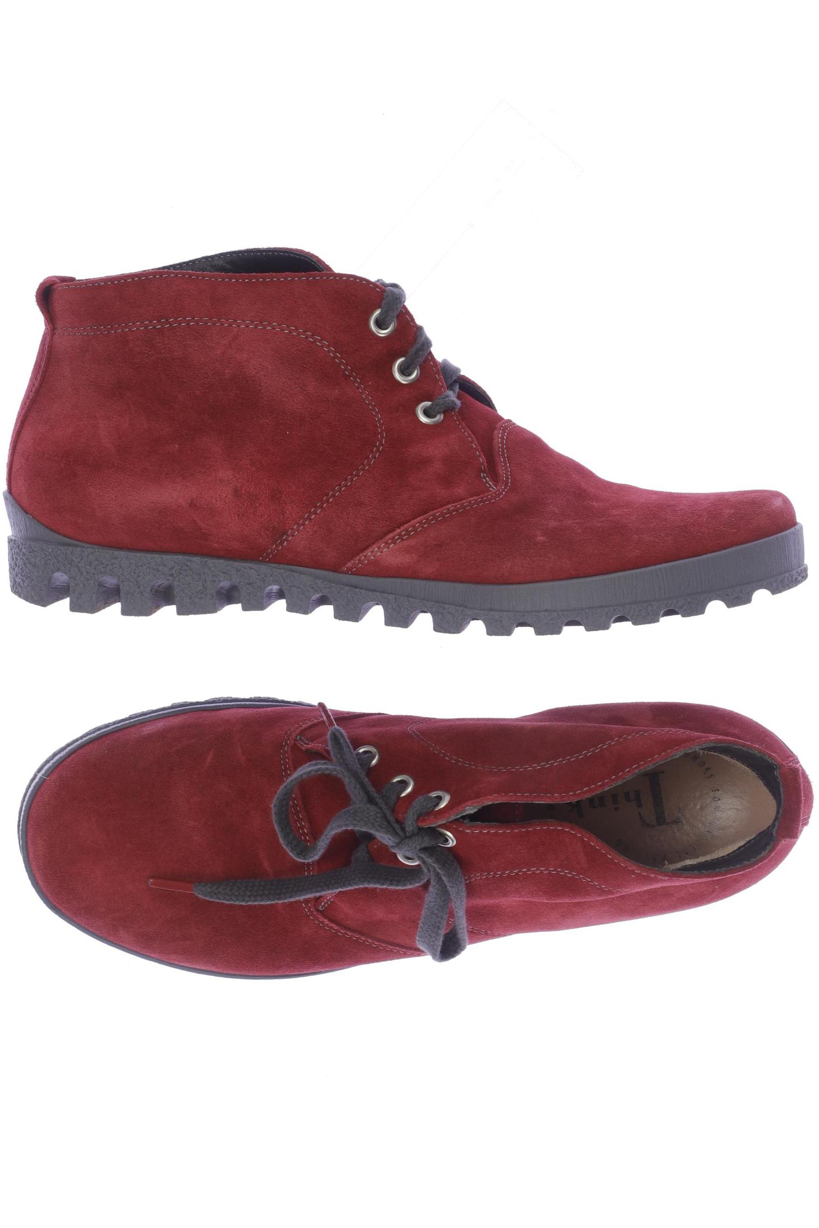 

Think! Damen Stiefelette, rot, Gr. 40