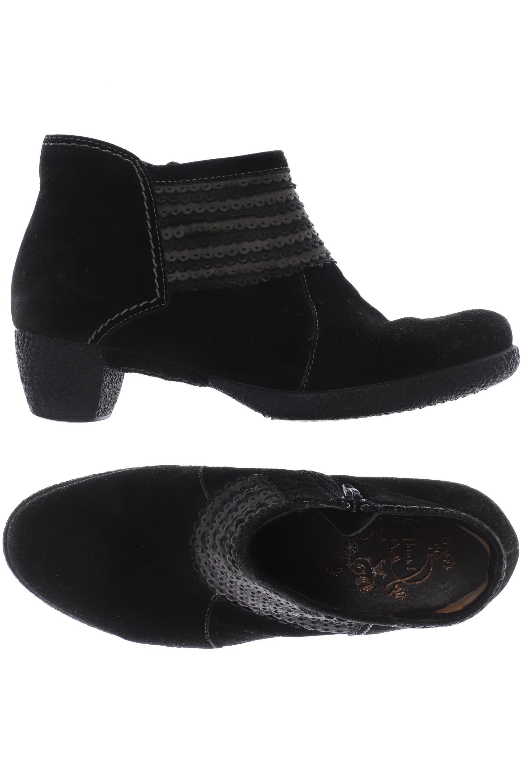 

Think! Damen Stiefelette, schwarz, Gr. 38.5