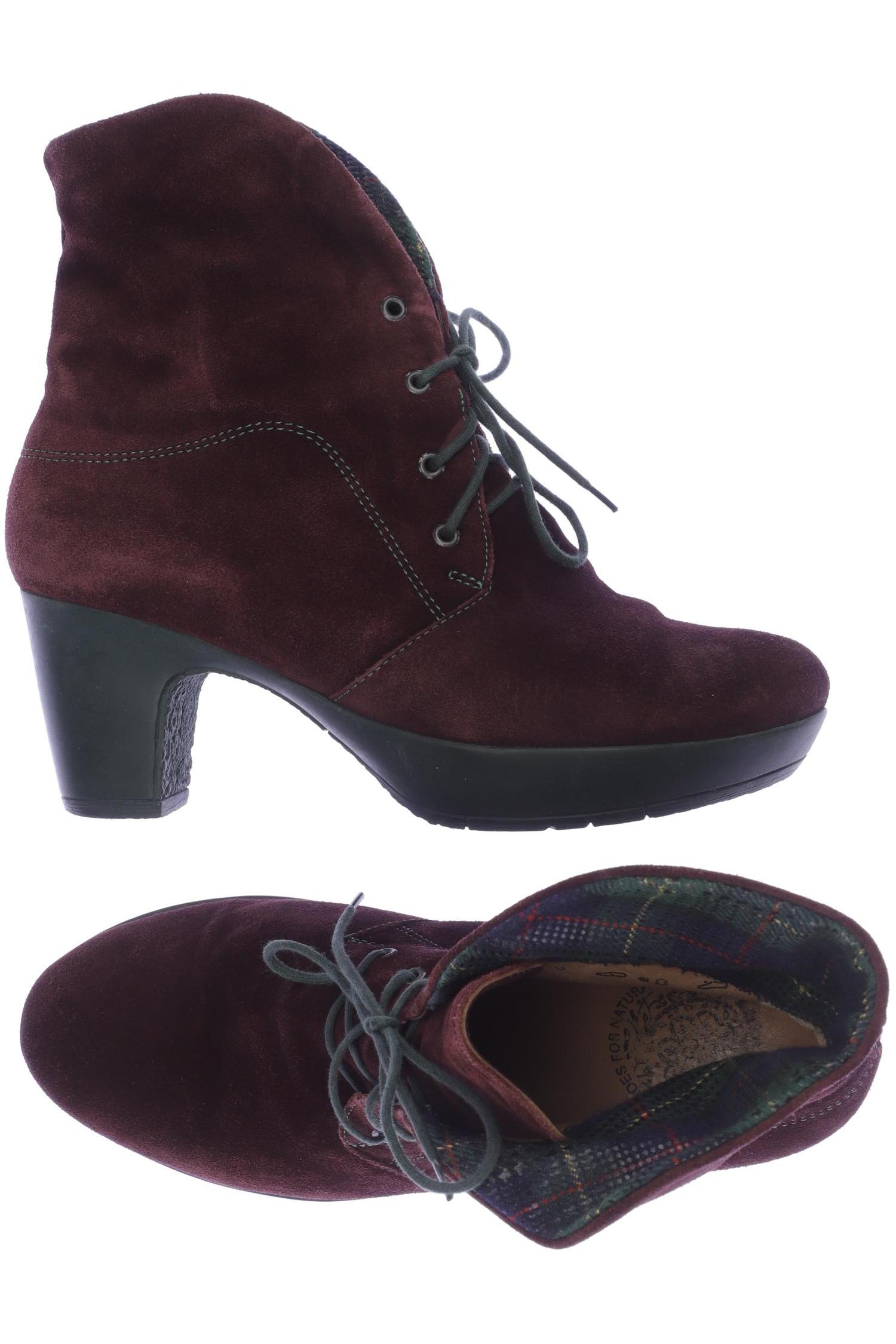 

Think! Damen Stiefelette, bordeaux, Gr. 37.5