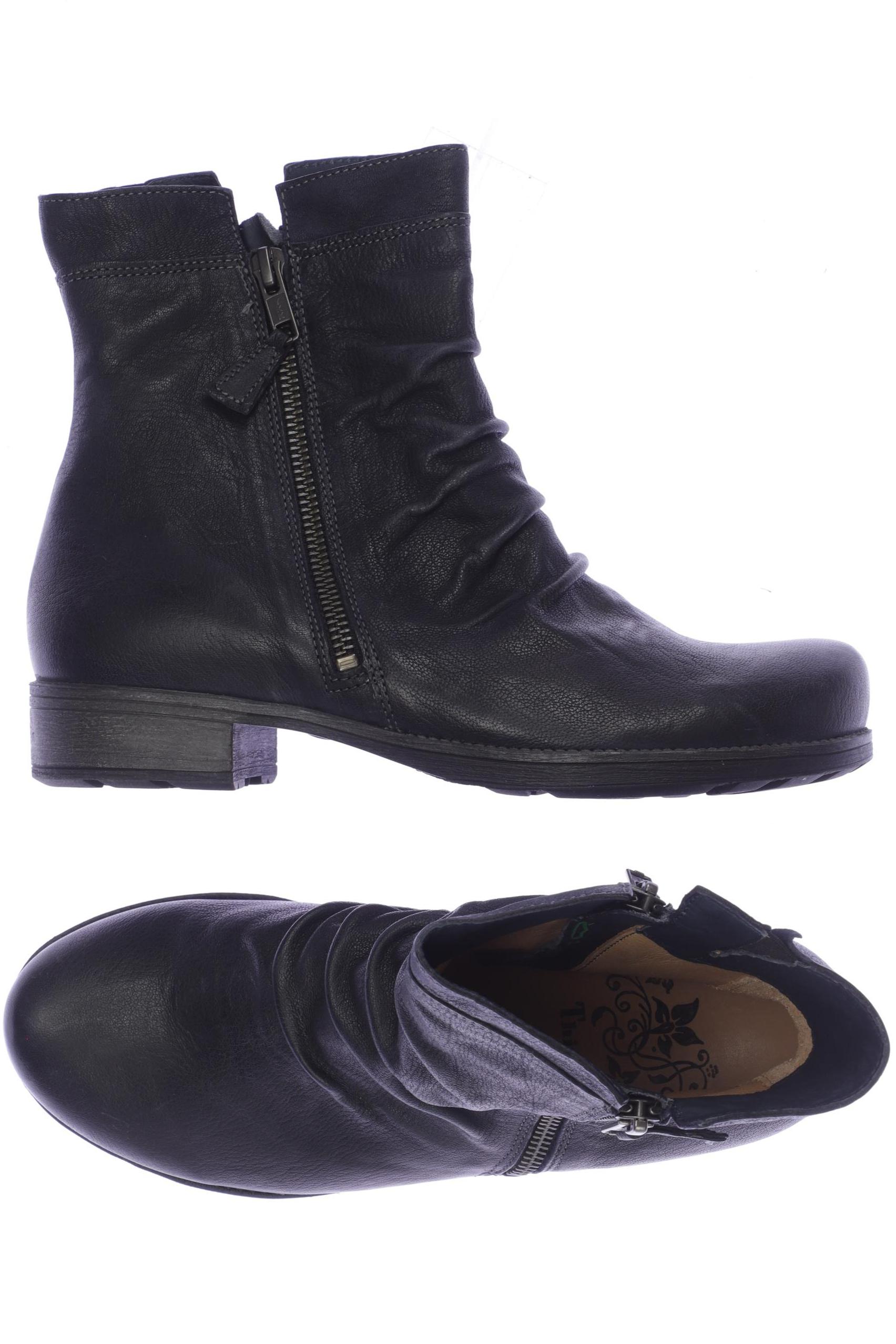 

Think! Damen Stiefelette, marineblau, Gr. 7