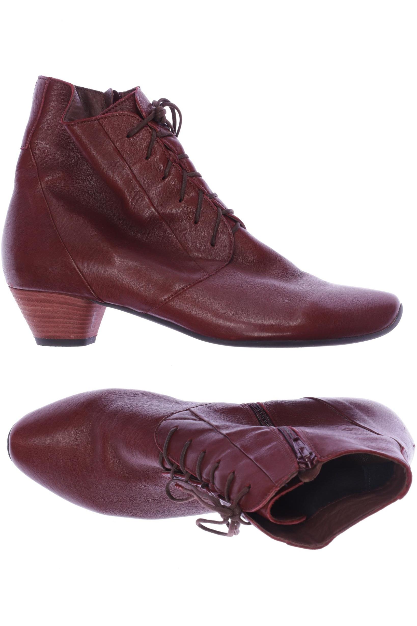 

Think! Damen Stiefelette, bordeaux, Gr. 42