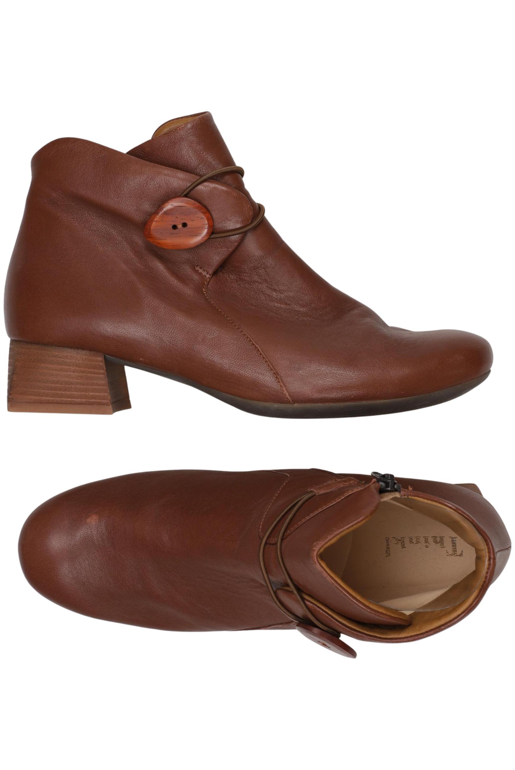 

Think! Damen Stiefelette, braun, Gr. 43