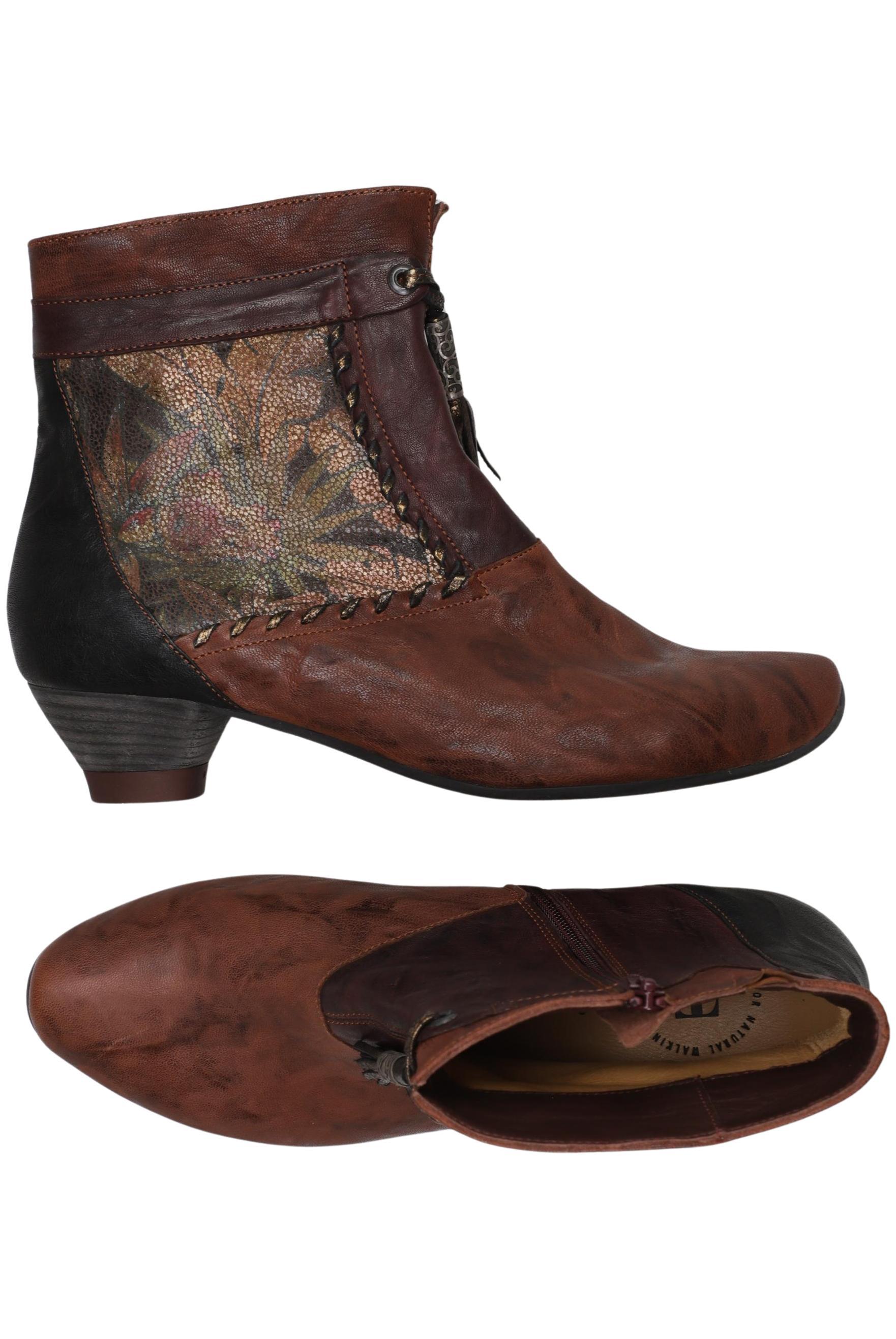 

Think! Damen Stiefelette, braun, Gr. 42