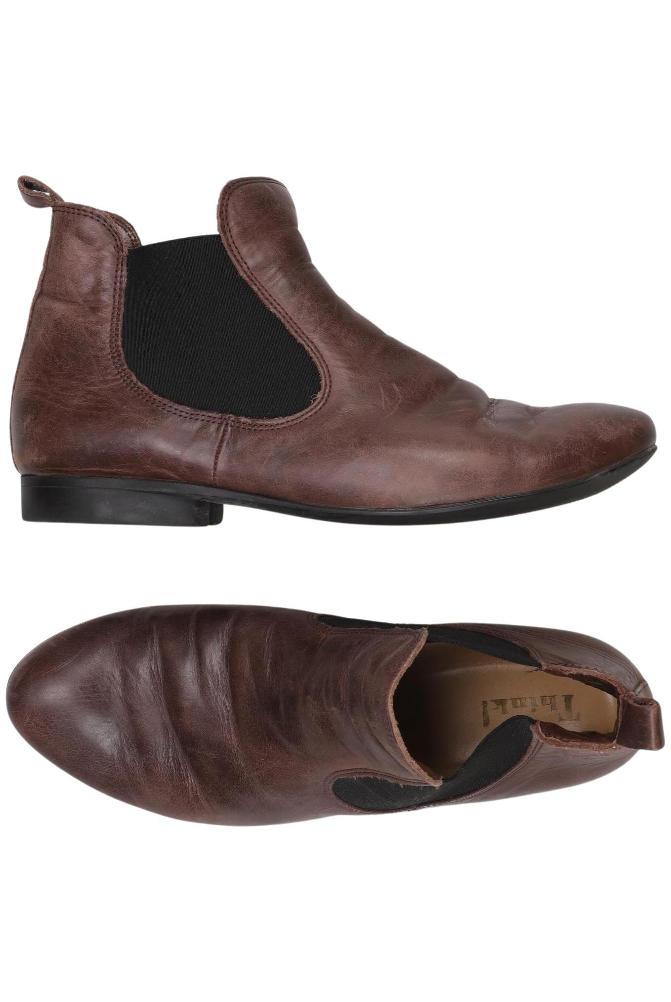 

Think! Damen Stiefelette, braun, Gr. 42.5