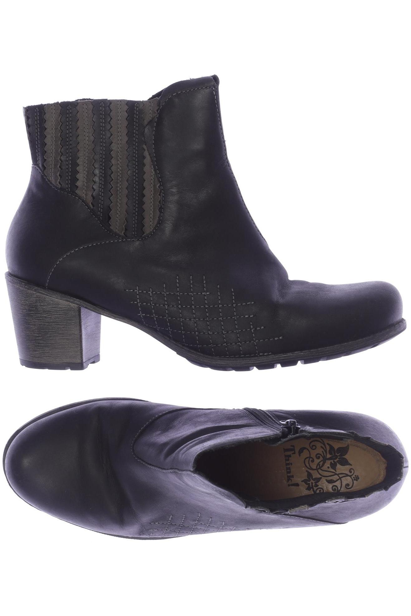 

Think! Damen Stiefelette, schwarz, Gr. 38