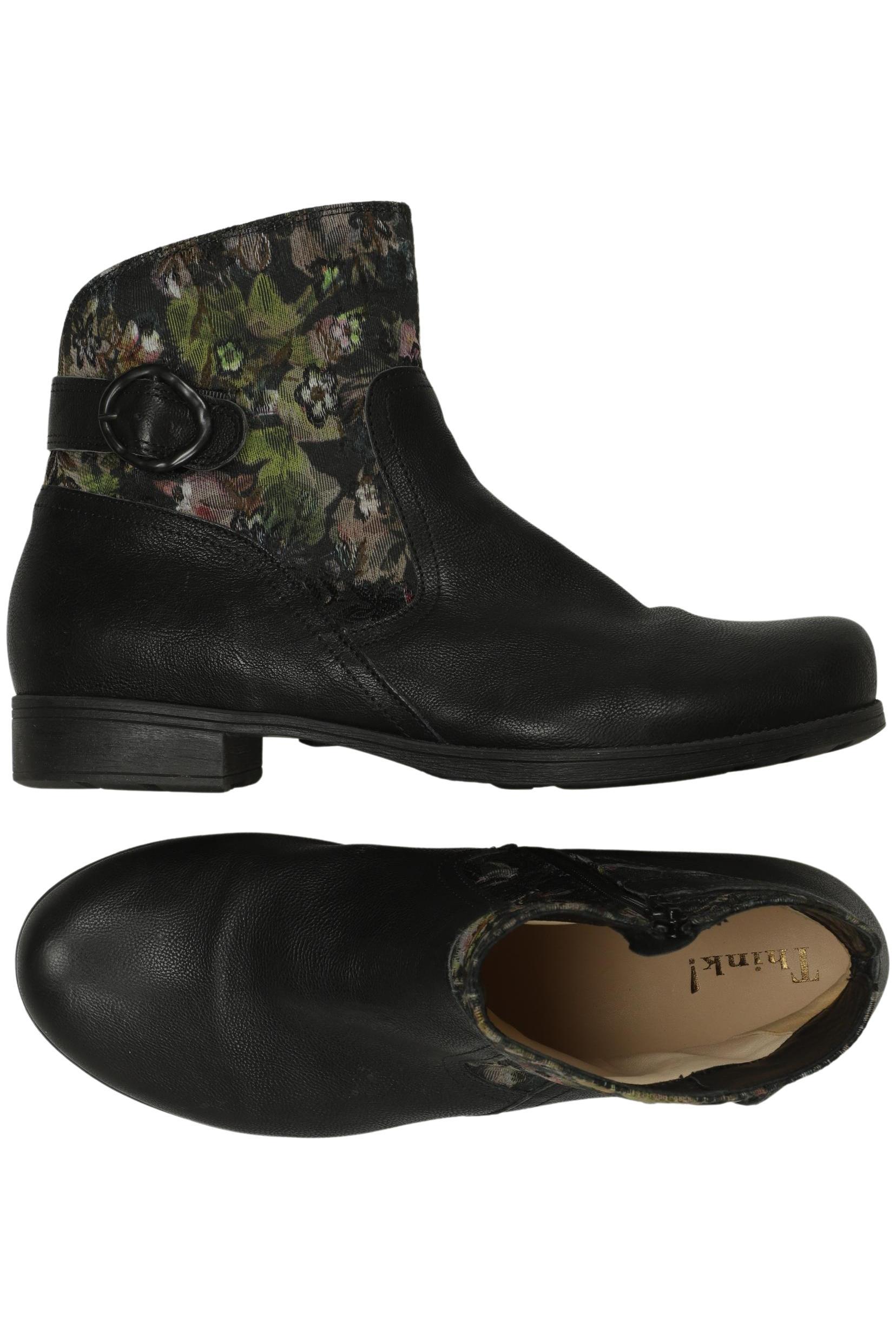 

Think! Damen Stiefelette, schwarz, Gr. 43